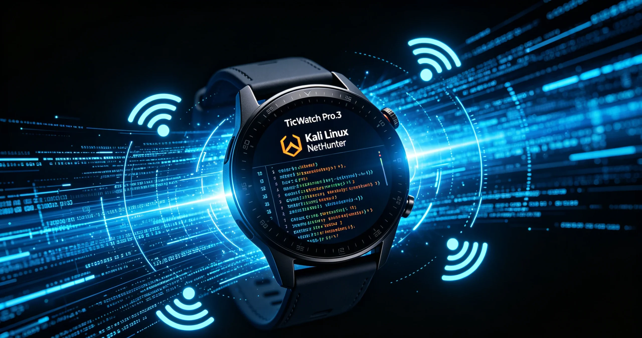 TicWatch Pro 3 智能手表刷 NetHunter 教程：全球首款支持无线注入的手表-赵志强的博客